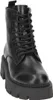 A black lace-up boot with a thick platform sole. Náhľad obrázku produktu