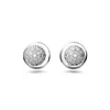 Swarovski Sublima Damen Ohrstecker, Weiß, Rhodium Produktbild-Vorschau 2