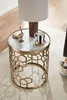 FineBuy Table d'appoint Véritable marbre blanc 44x44x55 cm Voir les images du produit 4