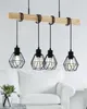 Lustr Eglo Townshend 5 44075 4xE27 60 W černý/hnědý Náhled obrázku produktu 3