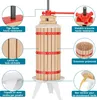 Wiltec Presse à fruits manuelle 30L Bois de hêtre 285x581mm Voir les images du produit 6