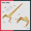KOTARBAU® Držiak stĺpika Nastaviteľná pätka stĺpika 0–160 Náhľad obrázku produktu 3