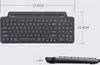 Tragbare schlanke Tastatur, kabellose Produktbild-Vorschau 4