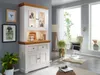 Buffet >WZ-0133< (BxHxT: 109x214x42 cm) in weiß - Voir les images du produit 2
