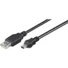 goobay Cavo USB 2.0 A/Mini USB 2.0 B 1,8 m nero, 1 pz. Anteprima dell’immagine prodotto 1