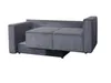AX LIVING Hatay Schlafsofa 2 Sitzer Cord Creme Sofa mit Produktbild-Vorschau 5