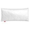 A white body pillow with a quilted pattern is shown against a white background. Produktbild-Vorschau