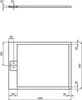 Ideal Standard Ultra Flat S i.life Rechteck-Brausewanne, Produktbild-Vorschau 7
