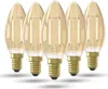 Calex LED-Lampe, E14, B35, 3,5W, Filament, Warmweißes Produktbild-Vorschau 1