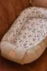Boho Garden & Ecru Velvet Babynest Kokon Comfort Produktbild-Vorschau 2