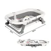 Baignoire pour bébé Pliable avec thermomètre et coussin de Voir les images du produit 7