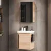 Planetmöbel Spiegelschrank 50 cm Sonoma Eiche – Eleganter Produktbild-Vorschau 6