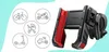 A product image showing a bike phone holder and several icons of vehicles and a stroller. Produktbild-Vorschau