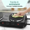 Emerio plaque de cuisson électrique – 2 plaques – 2500 W – Voir les images du produit 4