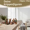 LS-LebenStil Krippenfiguren Set 11 Figuren 5-10cm groß hoch Produktbild-Vorschau 5
