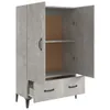 vidaXL Highboard Betongrau 70x31x115 cm Holzwerkstoff -  Produktbild-Vorschau 8