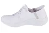 A white Skechers slip-on shoe is shown in a side profile against a white background. Anteprima dell’immagine prodotto