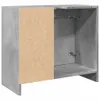 vidaXL Waschbeckenunterschrank Betongrau 63x29x55 cm Produktbild-Vorschau 4