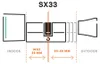 Bold - SX33 Elite - Black - Smart Lock Türschloss Produktbild-Vorschau 2