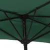 vidaXL Balkon-Sonnenschirm mit Alu-Mast Grün 300x155 cm Produktbild-Vorschau 7