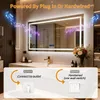 WISFOR LED Bluetooth badkamerspiegel met verlichting, 120 x Productafbeelding-voorbeeld 9