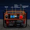 Extralink EX.30714 motor-generator 7000 W 25 L Benzin Sort Náhled obrázku produktu 9