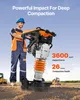 VEVOR Pilonneuse vibrante, pilonneuse de 6,5 CV, pilonneuse Voir les images du produit 2