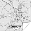MuchoWow® Poster Deutschland - Stadtplan - Karte - Lüneburg Produktbild-Vorschau 1
