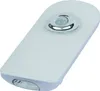 A white LED safety light with a silver sensor. Produktbild-Vorschau