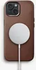 Woodcessories  Leather Case MagSafe iPhone 15 Plus Brown Produktbild-Vorschau 4
