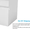 60cm Dick Keramik Waschtisch mit Unterschrank Badmöbel Set Produktbild-Vorschau 5