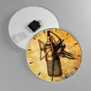 Wanduhr - Rund - Glasuhr - Mikrofon Musik Lied - 30x30cm - Produktbild-Vorschau 2