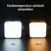 KINGDANS LED Videoleuchte 2er-Set – Dimmbar & USB-C Produktbild-Vorschau 6