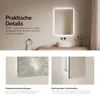 Espejo LED para baño EMKE, 50x70 cm. Espejo para baño con Vista previa de la imagen del producto 10