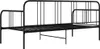 Divano letto struttura letto in metallo nero 90x200 cm Anteprima dell’immagine prodotto 4
