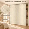 Trennwand Vorhang Blickdicht B 254cm, Ösen Thermovorhang Produktbild-Vorschau 3
