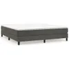 vidaXL Boxspringbettgestell Dunkelgrau 180x200 cm Samt Produktbild-Vorschau 1