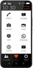 A smartphone screen displaying a grid of app icons and system information. Produktbild-Vorschau