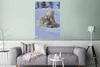 MuchoWow® Poster Eisbär - Jungtier - Schnee 80x120 cm - Produktbild-Vorschau 5