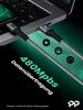 ProfiPatch USB A auf USB C Kabel 60W QC 3A 2m grau Produktbild-Vorschau 3