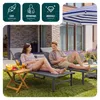 VOUNOT® 2er Set Sonnenliege Gartenliege aus Aluminium und Produktbild-Vorschau 7