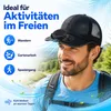 Solar Ventilator Cap USB aufladbar, kühlende Mesh Kappe mit Produktbild-Vorschau 6