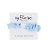 By Eloise London Silver Heart Silk Scrunchie Sky Blue Produktbild-Vorschau 1