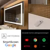 Artforma Badspiegel SMART 120x70 cm - mit LED Beleuchtung - Produktbild-Vorschau 4
