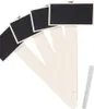 étiquettes pour plantes 21 x 9 cm bois beige/noir 5 pièces Voir les images du produit 1