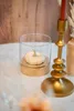 Set aus 3 Windlichtern "Sommer" - Glas und Holz - Produktbild-Vorschau 10