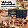 Highland Cow Adventskalender mit 24 Figuren, Produktbild-Vorschau 3