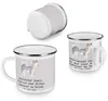 Mr. & Mrs. Panda Teetasse Sibirischer Husky - Grau Pastell Produktbild-Vorschau 4
