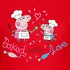 Spreadshirt Peppa Pig Design Baked With Love Frauen Produktbild-Vorschau 2