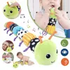 OKWISH Rasseln, Kuschelige Musik-Plüschraupe für Babys, Produktbild-Vorschau 1
